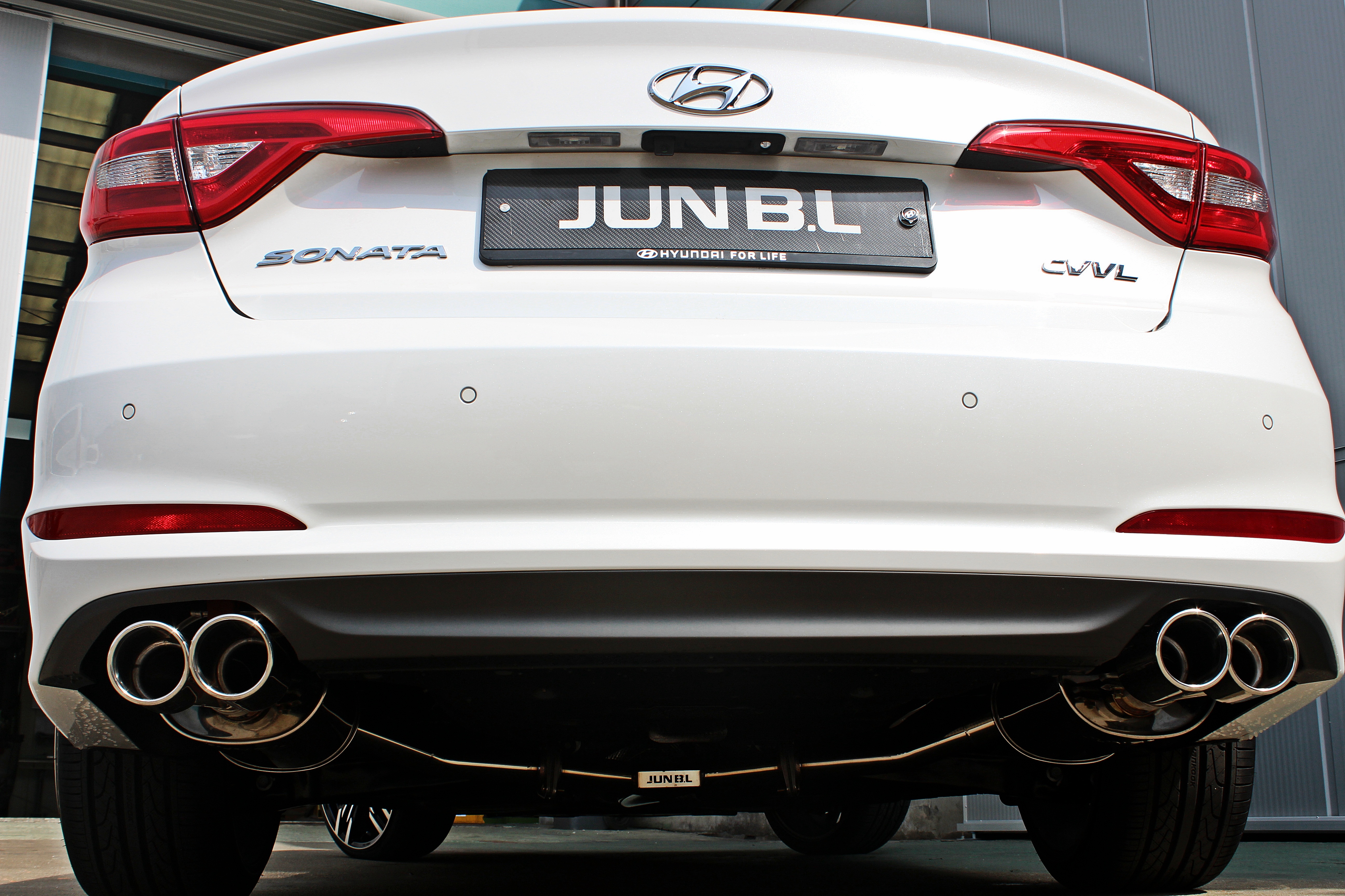 Dual Exhaust System For HYUNDAI 2015+ SONATA (LF) 2.0L & 2.4L N/A - Non ...